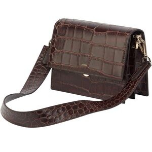 Brown Leather Crossbody Bag